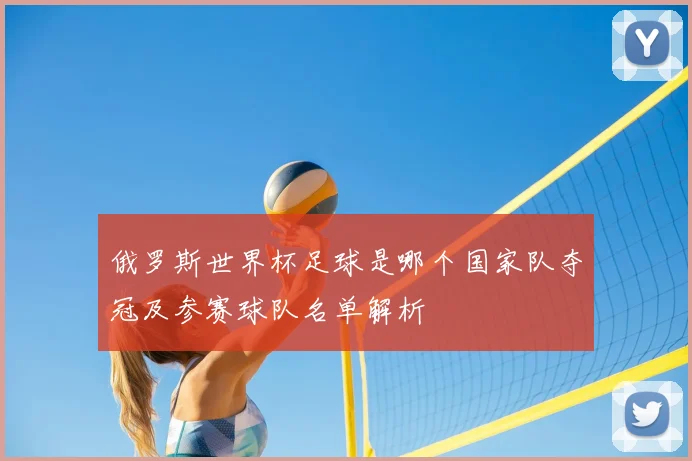 俄罗斯世界杯足球是哪个国家队夺冠及参赛球队名单解析