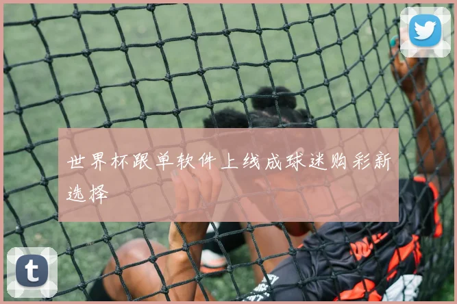 世界杯跟单软件上线成球迷购彩新选择